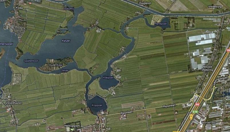 Vakantie huis aan het water Villa Rijpwetering Buitenkant foto