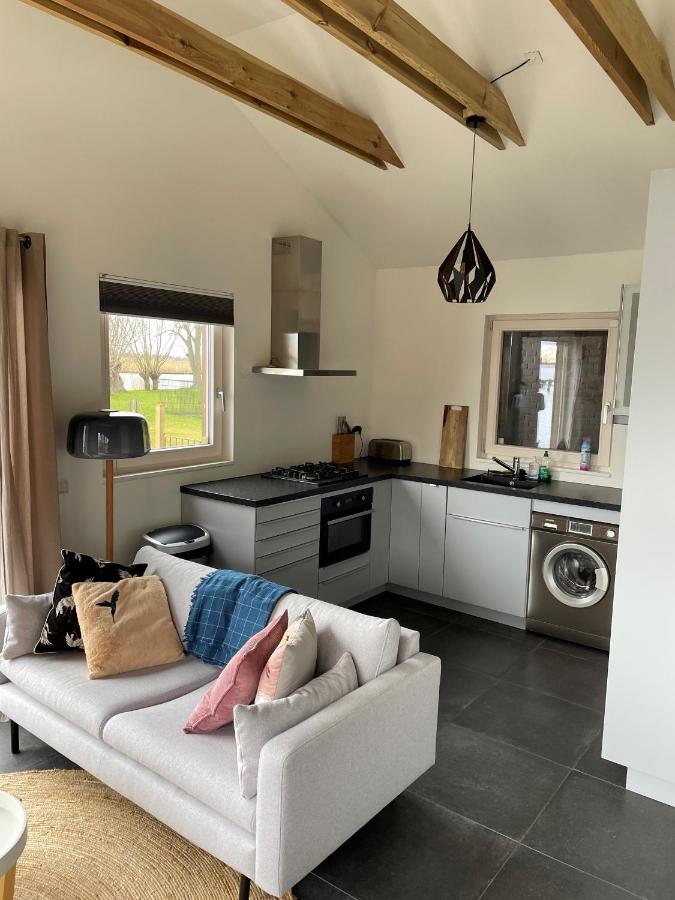 Vakantie huis aan het water Rijpwetering Buitenkant foto